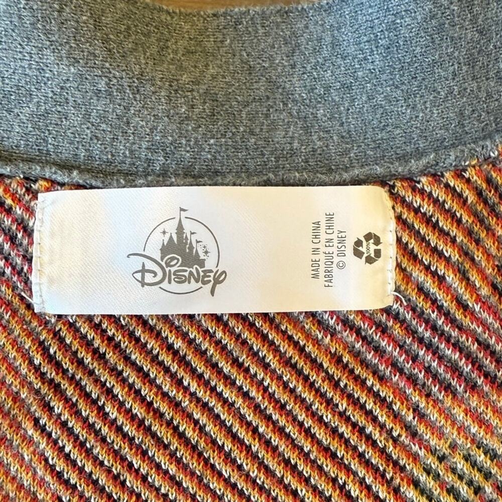 Disney Store Pluto Dog 90th Anniversary Varsity Grey Cardigan Adult Size XL - Picture 4 of 8